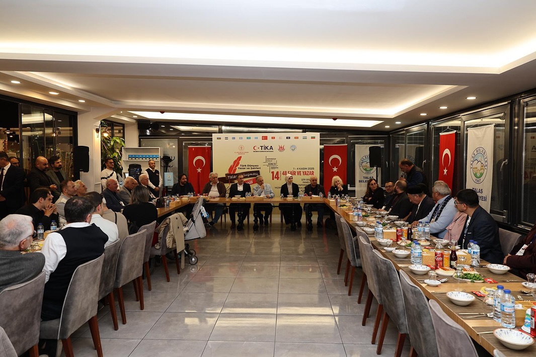 Türk Dünyası Yazar ve Şairleri Talas'ta Buluşuyor