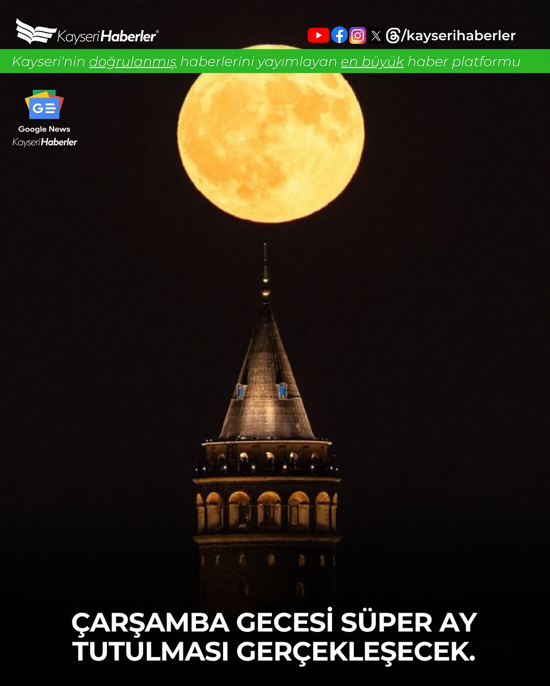 Süper Ay Tutulması Çarşamba Gecesi Gökyüzünde Görünecek