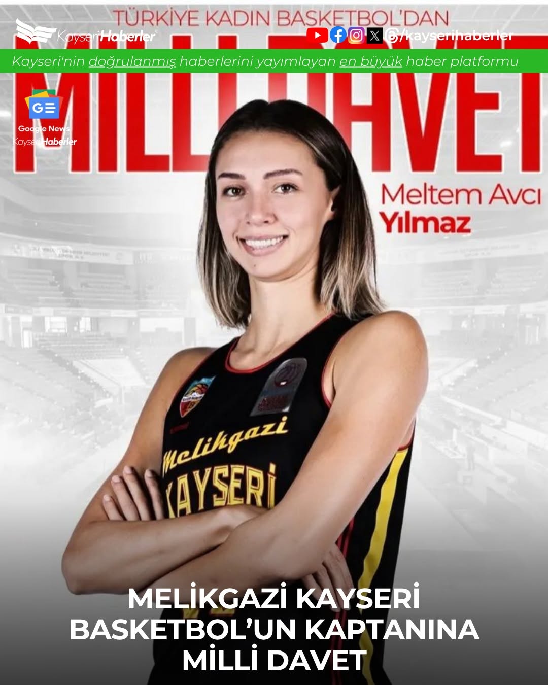Meltem Avcı Yılmaz, A Milli Kadın Basketbol Takımı Aday Kadrosunda