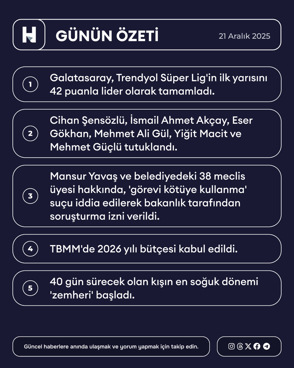 Gündem Özeti: Türkiye'den ve Dünyadan Son Dakika Gelişmeleri