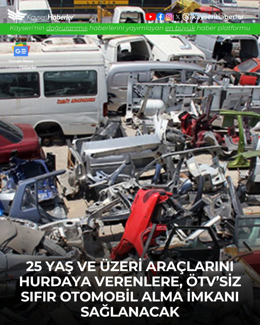 Hurdasını Çıkarana ÖTV'siz Araç: Yerli Otomobil ve Kalabalık Ailelere Teşvik
