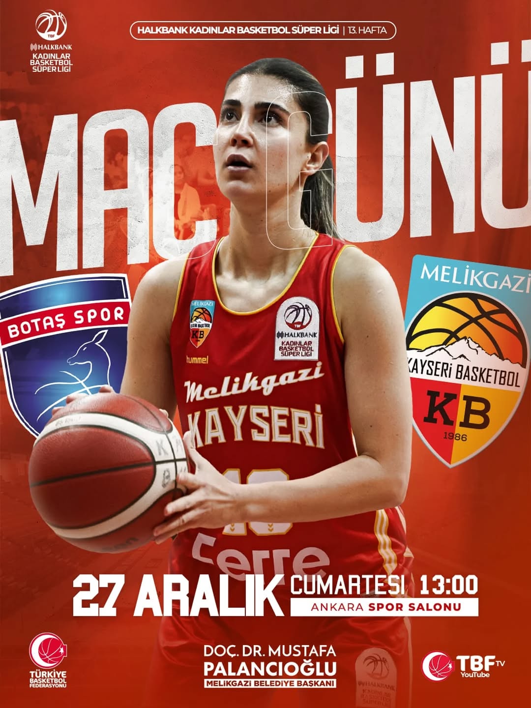 Melikgazi Kayseri Basketbol, Botaş Spor ile Ankara'da Karşılaşacak