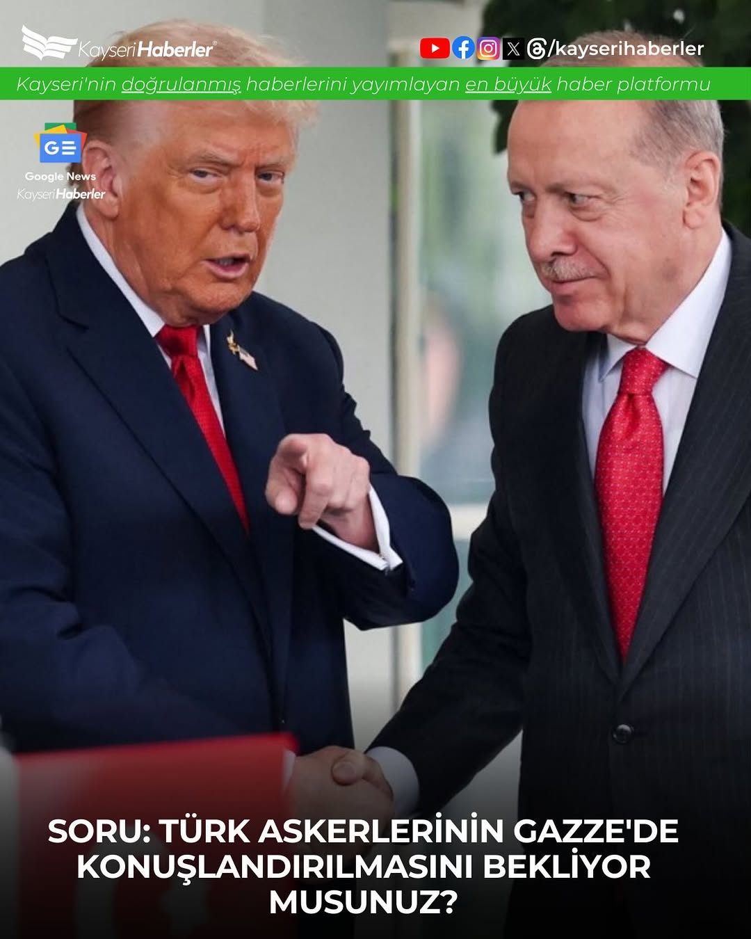 Türkiye'nin Gazze'de Konuşlanması Gündemde: Trump'tan Erdoğan Övgüsü