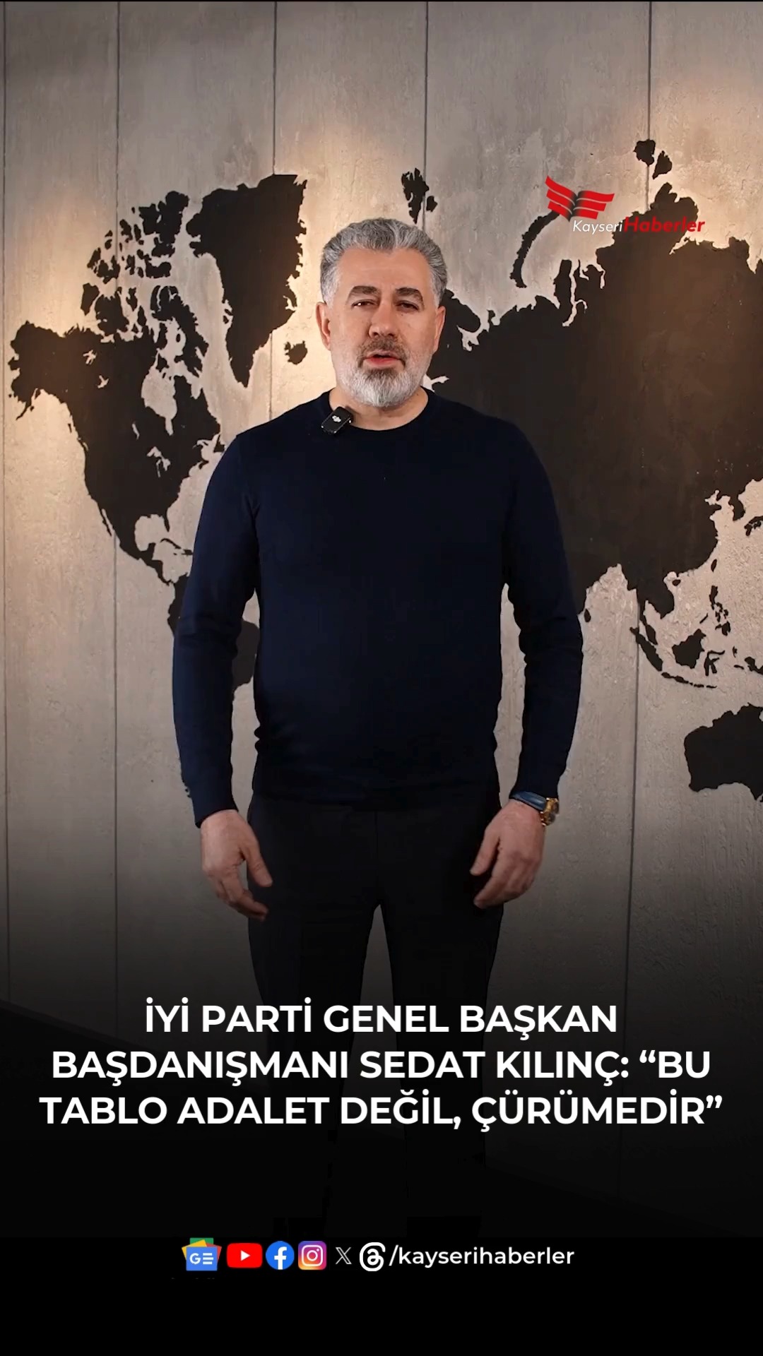 Kayseri'den Adalet Sistemine Sert Eleştiri: İktidara 