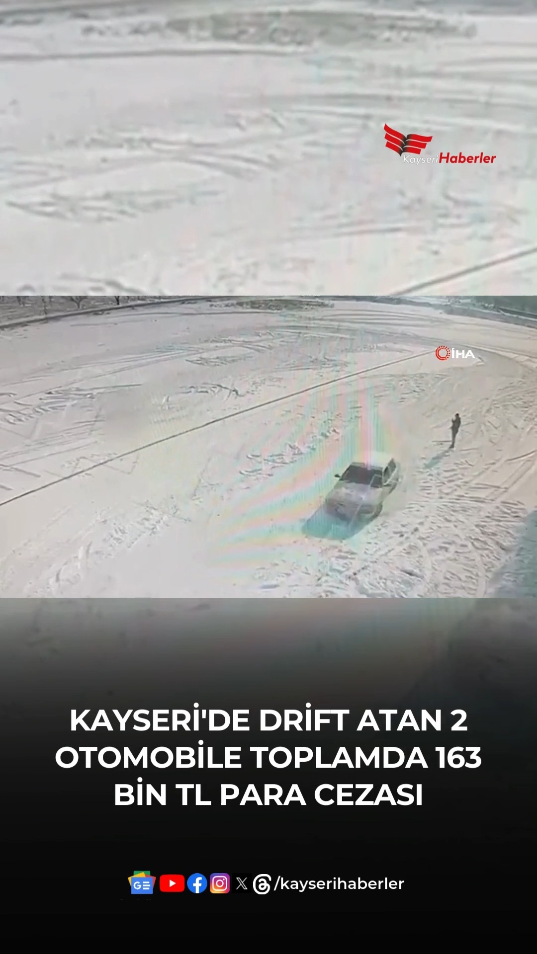 Kayseri'de Trafik Güvenliği İhlallerine Ağır Ceza: Drift ve Yaya Geçidi İhlali
