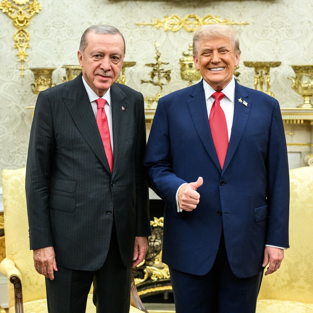 Cumhurbaşkanı Erdoğan, ABD Başkanı Trump ile Telefonda Görüştü