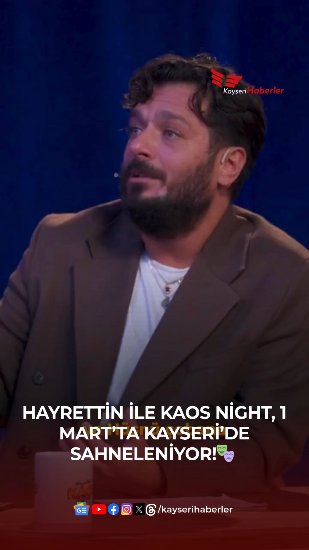 Kayseri'de Elektronik Müzik Rüzgarları: Kaos Night 1 Mart'ta EKM'de