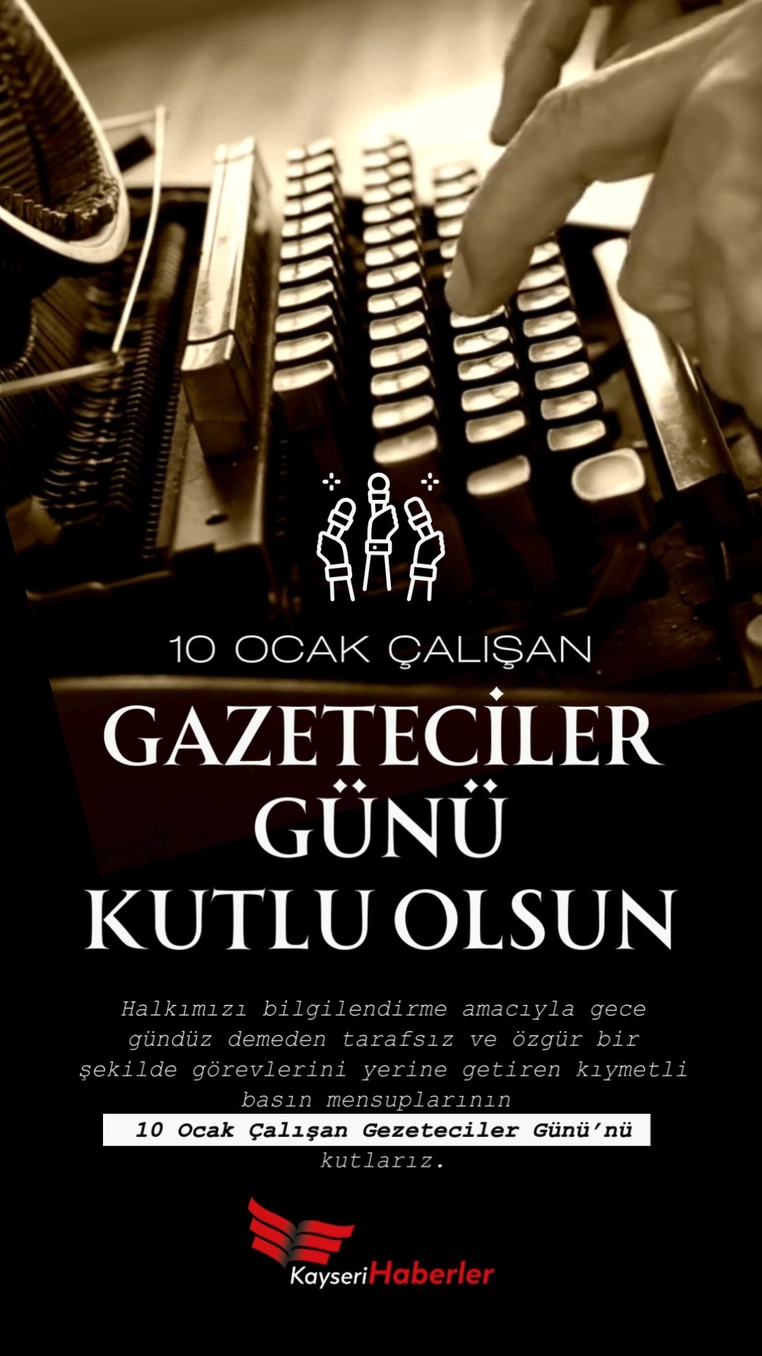 10 Ocak Çalışan Gazeteciler Günü Kutlandı