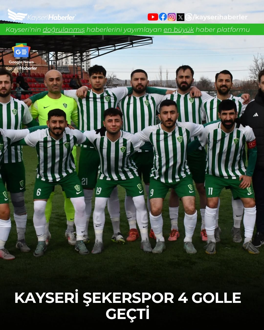 Kayseri Şekerspor Liderliğini Pekiştirdi