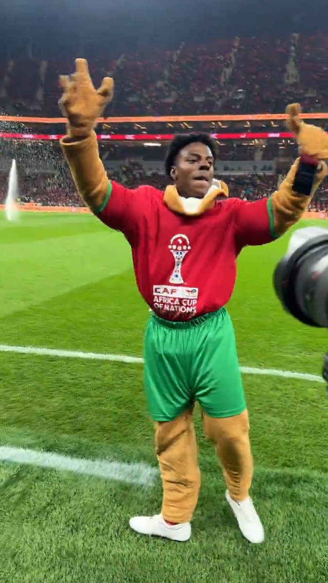 İnternet Fenomeni IShowSpeed Afrika Uluslar Kupası Finalinde Maskot Oldu