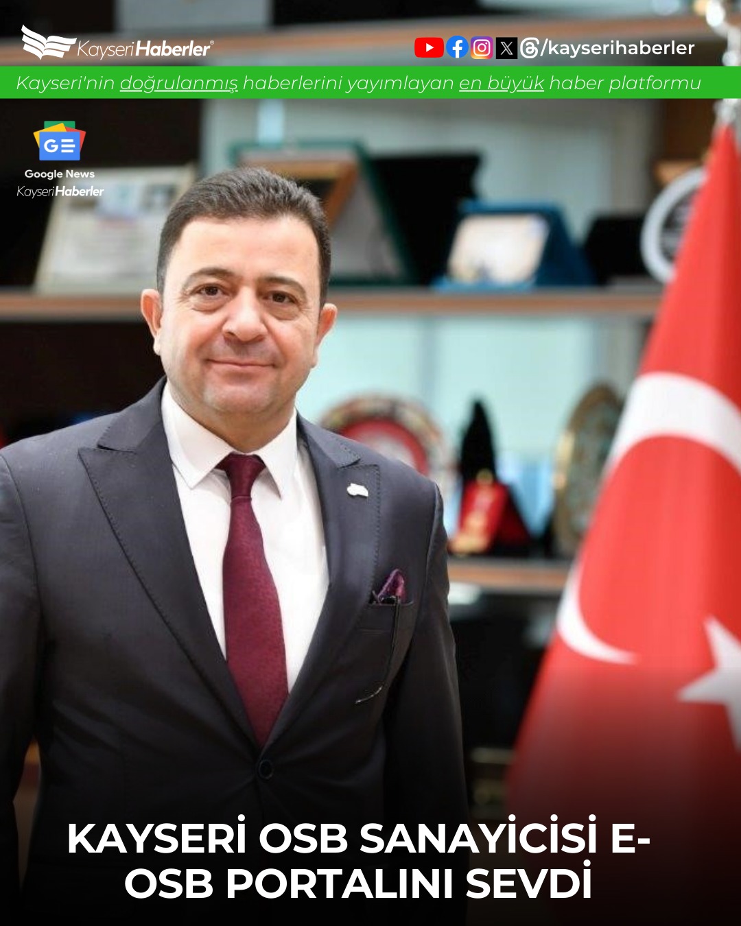 Kayseri OSB'de Dijital Dönüşüm: E-OSB Portalı ile Sanayicilere Kolaylık