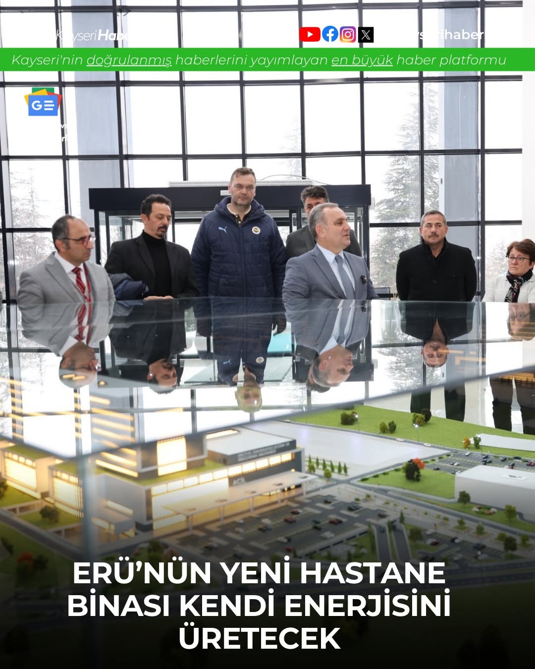 Kayseri'de Dev Proje: ERÜ'ye Enerjisini Üreten 800 Yataklı Hastane Geliyor
