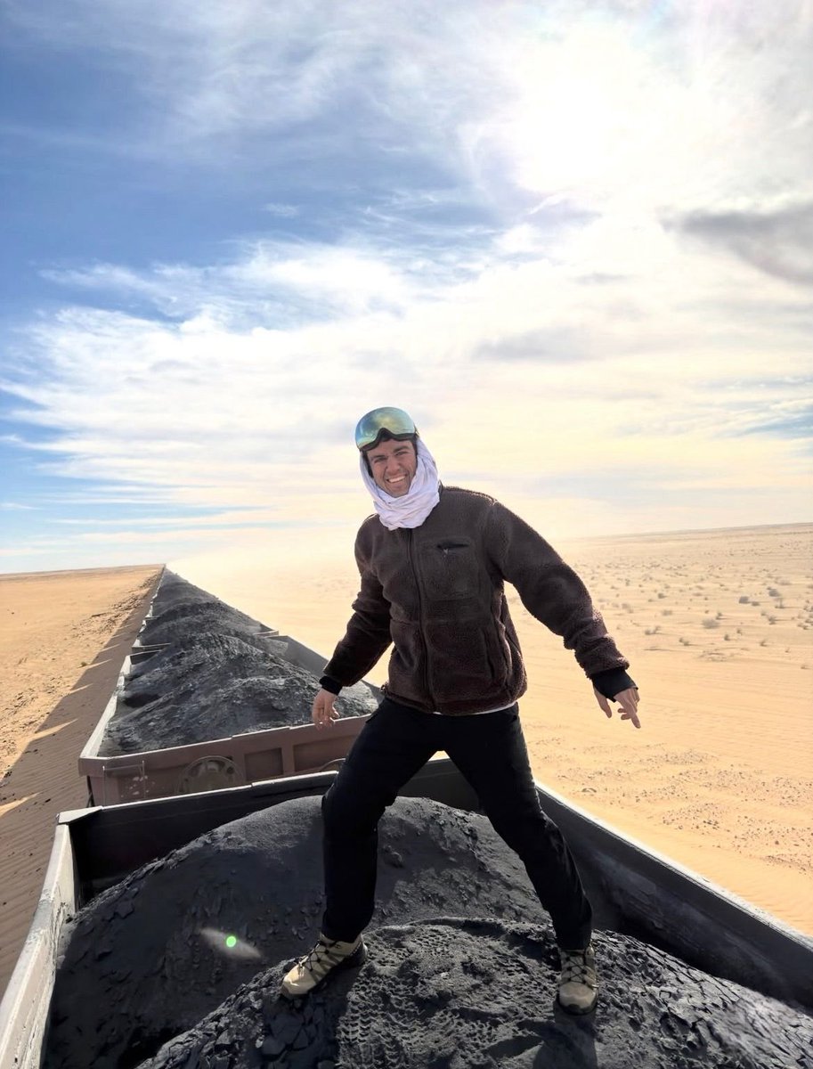 Orkun Işıtmak, Sahra Çölü'nü Dünyanın En Uzun Treniyle Geçti