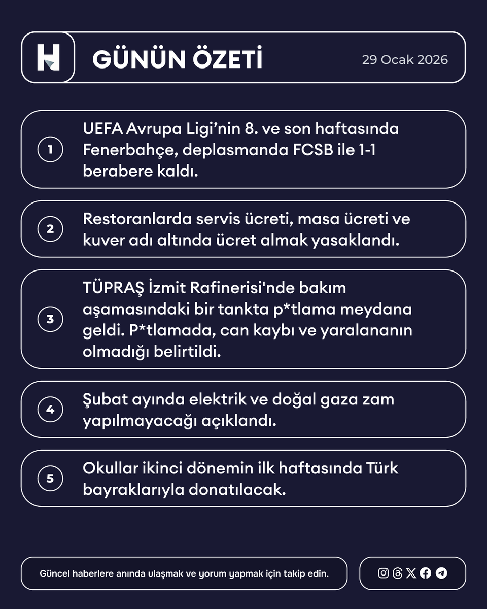 29 Ocak 2026 Gündem Özeti ve Politika Gelişmeleri