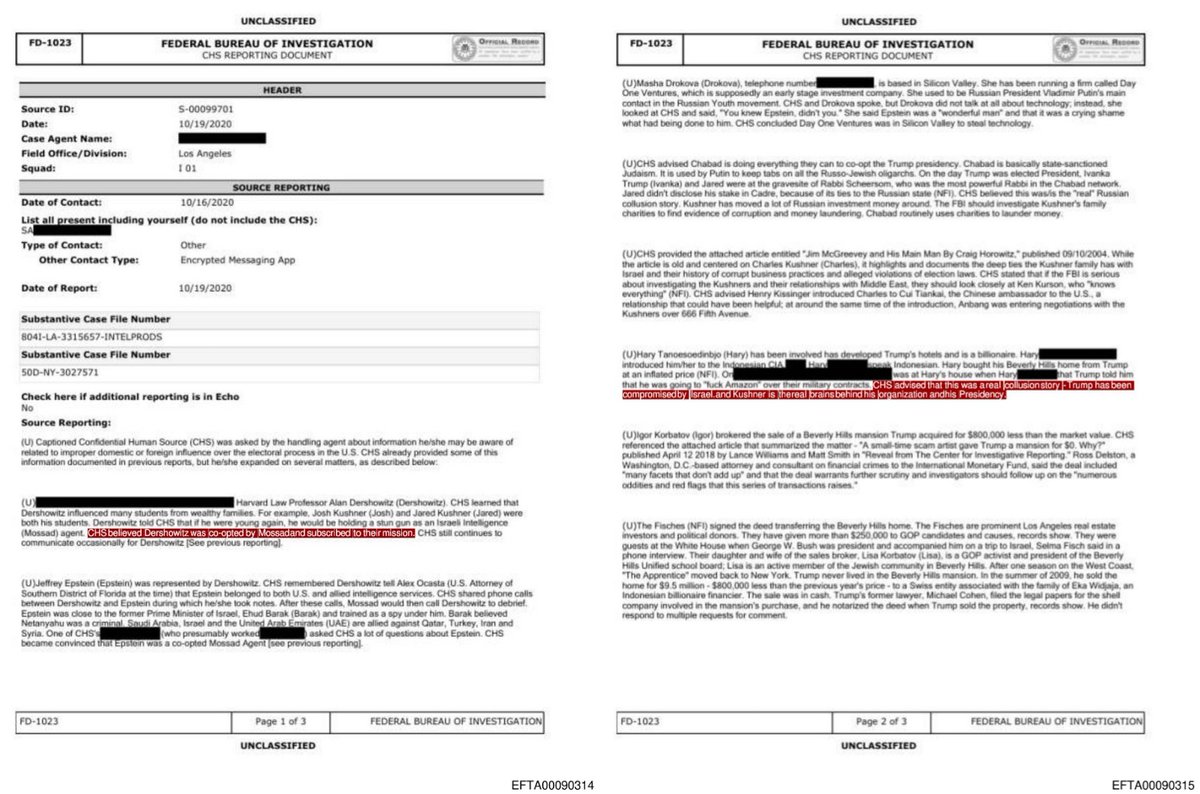 FBI Raporunda Trump'ın İsrail Baskısı ve Kushner'in Rolüne İlişkin İddialar