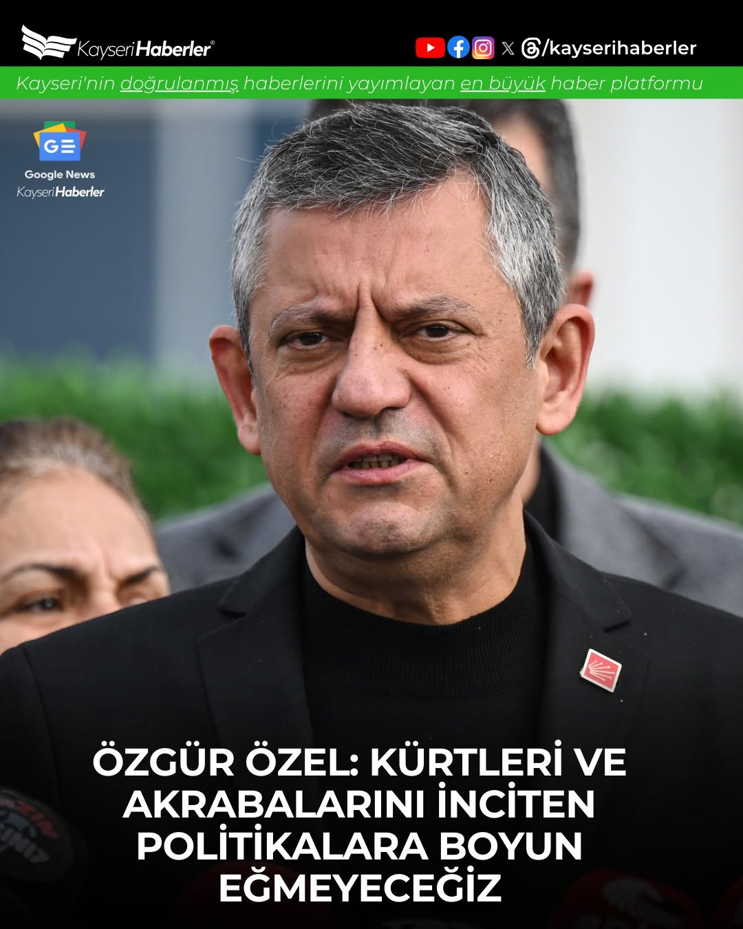 CHP Lideri Özgür Özel'den Ayrıştırıcı Politikalar Hakkında Net Açıklama