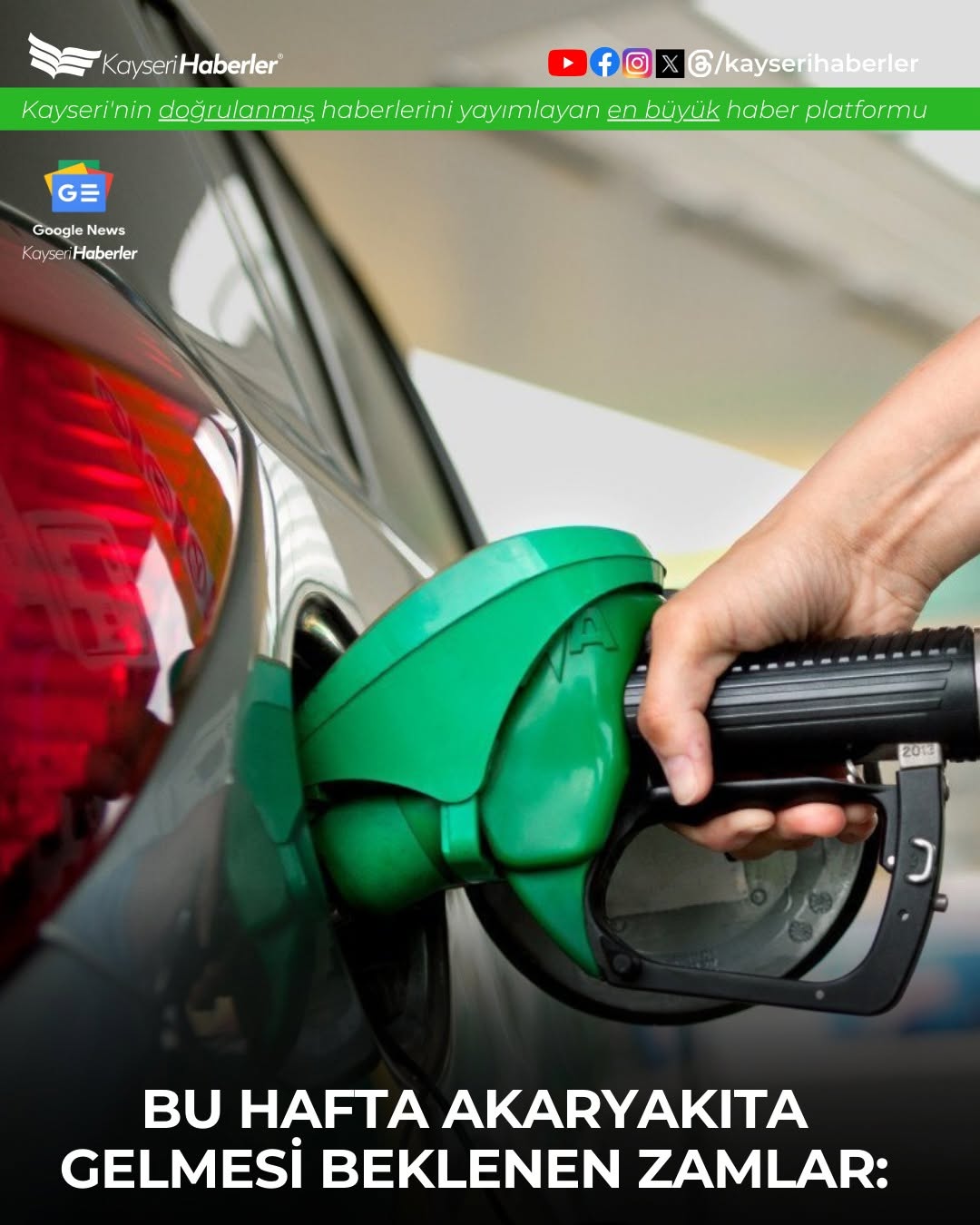 Akaryakıt Fiyatlarına Zam Geliyor: Motorin, Benzin ve Otogaz Pahalılaşıyor