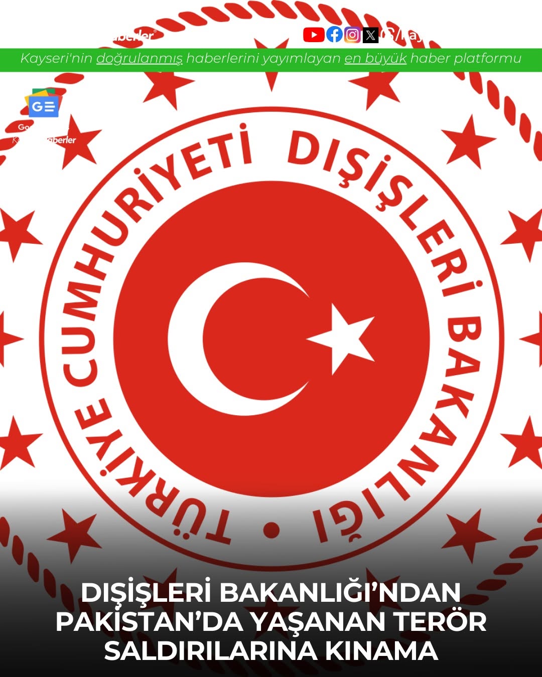 Pakistan'ın Belucistan Eyaletindeki Terör Saldırıları Kınandı