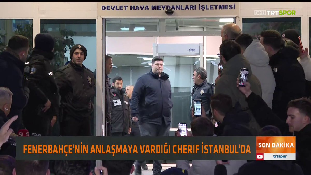 Fenerbahçe'nin Yeni Transferi Sidiki Cherif İstanbul'a Geldi