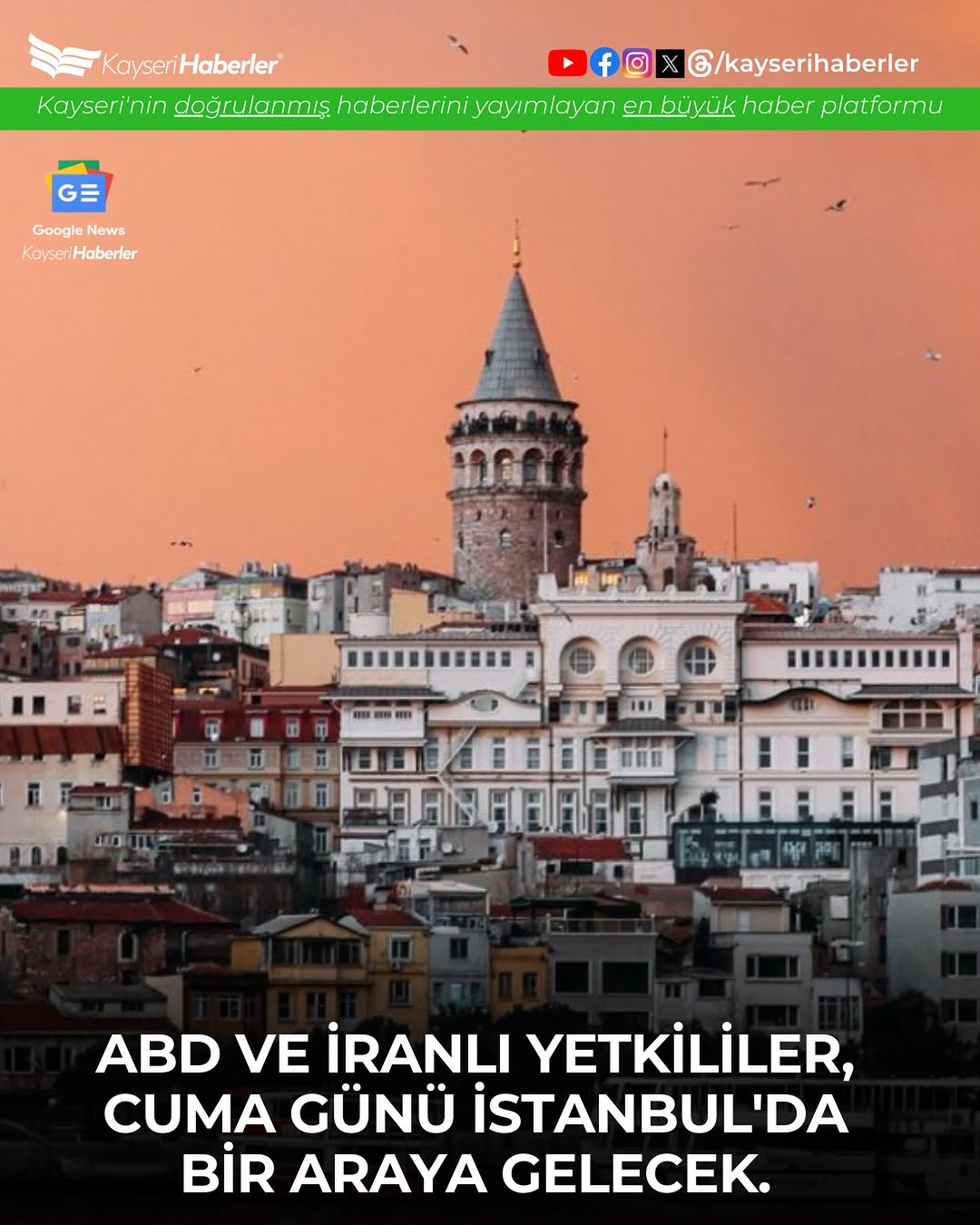 İran ve ABD Heyetleri Türkiye'de Görüşebilir