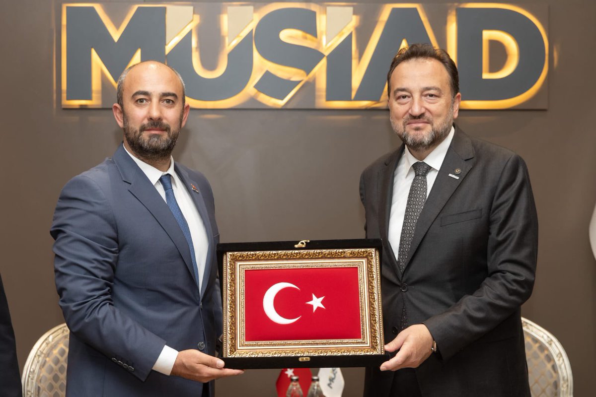 MÜSİAD Başkanları Genel Merkez'de İş Birliği İçin Görüşmede Bulundu