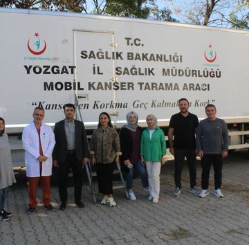 Yozgat İl Sağlık Müdürlüğü, Mobil Kanser Tarama Aracını Tanıttı