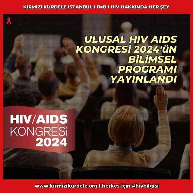 HIV/AIDS Kongresi 2024 Bilimsel Programı Duyuruldu