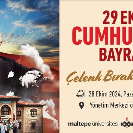 29 Ekim Cumhuriyet Bayramı'nda Gerçekleştirilen Çelenk Bırakma Töreni