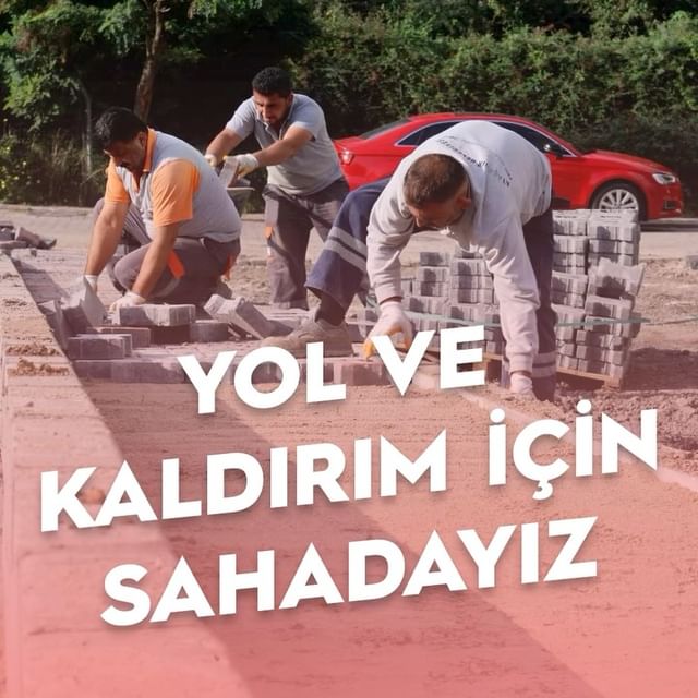 Ataşehir Belediyesi, Yol ve Kaldırım Bakım Onarım Hizmetlerine Devam Ediyor