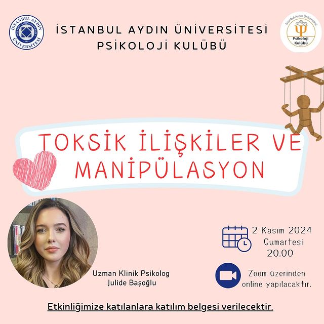 İstanbul Arel Üniversitesi Psikoloji Kulübü İlk Etkinliğini Düzenliyor