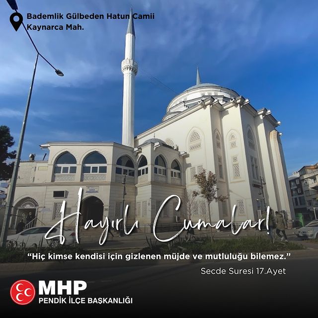 Milliyetçi Hareket Partisi Pendik Cuma Mesajı