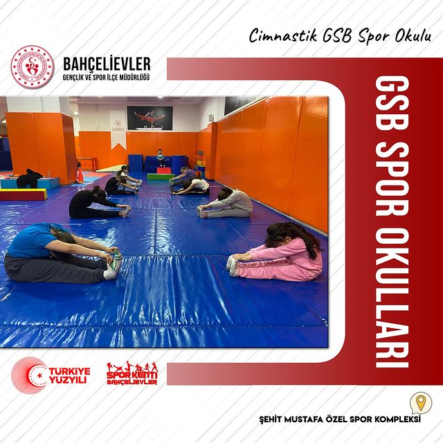 Cimnastik Spor Okulları Bahçelievler'de Gençlerin Sporla Buluşuyor