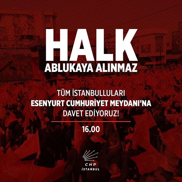 Esenyurt'ta Halk İradesi ve Adalet İçin Etkinlik Düzenlendi