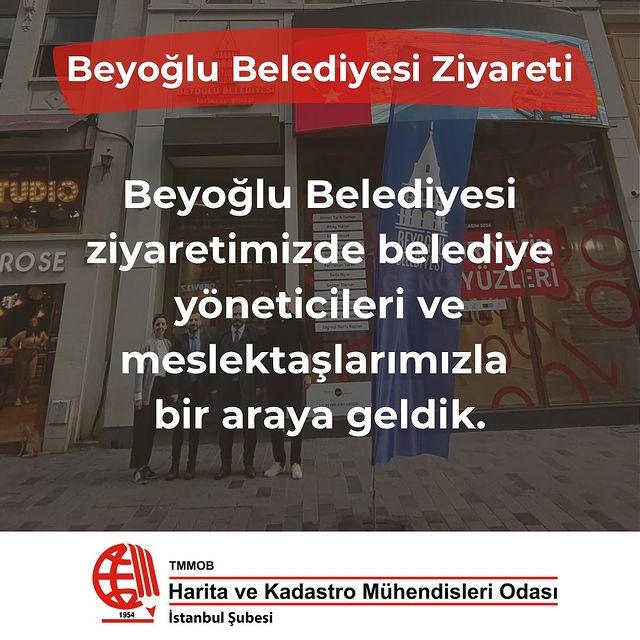 Beyoğlu Belediyesi'nde Teknik Görüşme