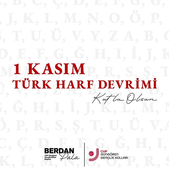 Türk Harf Devrimi’nin Yıl Dönümü Kutlandı