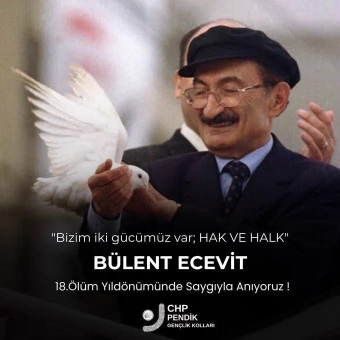 Eski Başbakan Bülent Ecevit’in Ölüm Yıldönümü Anma Etkinliği