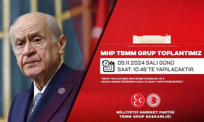 MHP TBMM Grup Toplantısı Öncesi Bildiri