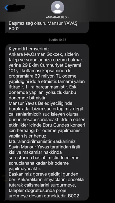 Ankara Büyükşehir Belediyesi'nde Mali Yetkiler Tartışması