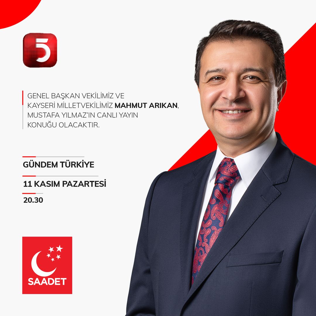 Mahmut Arıkan, Gündem Türkiye Programında Yer Alacak