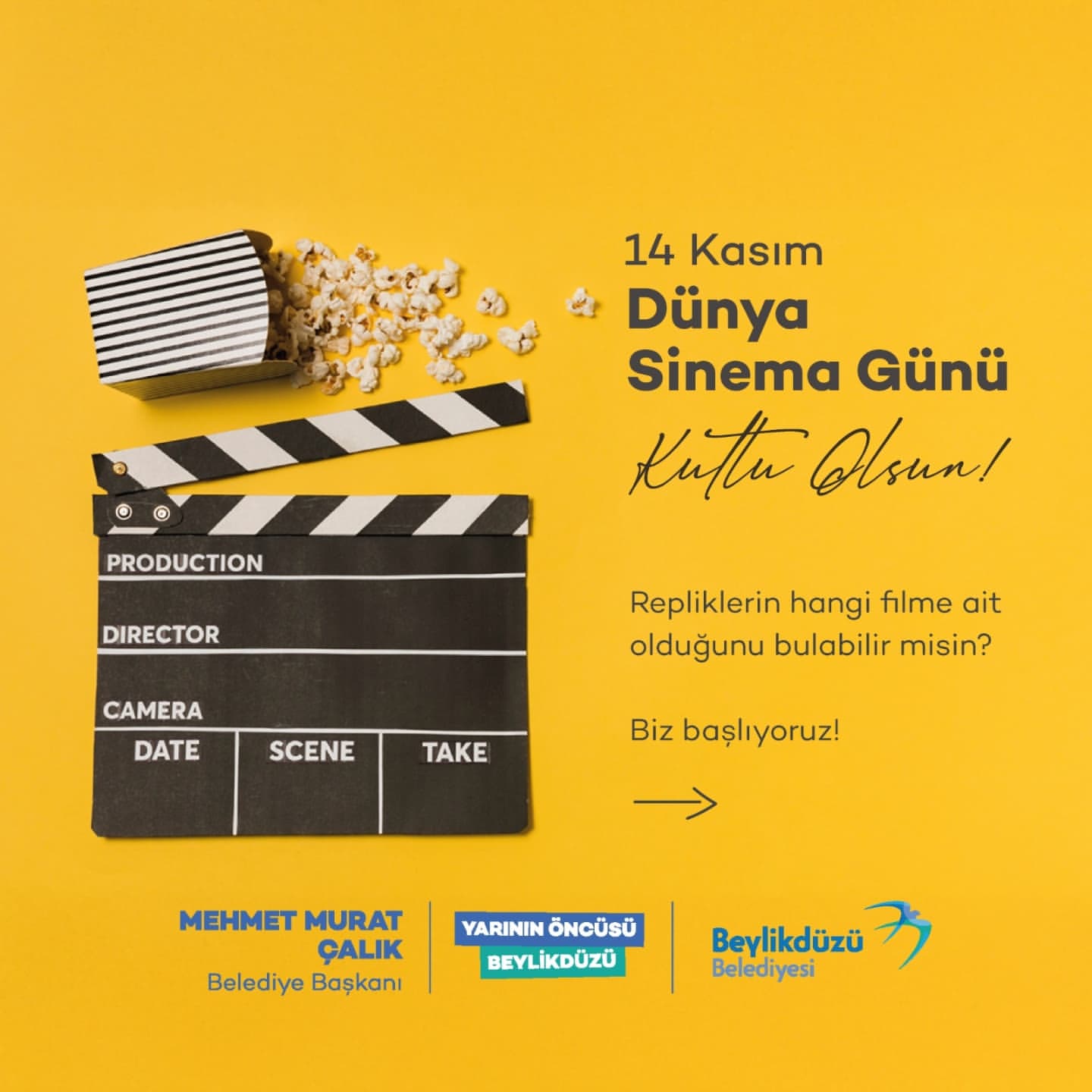 Dünya Sinema Günü'nde Eğlenceli Bir Replik Bulma Oyunu