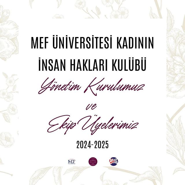 MEF Üniversitesi, 2024-2025 Güz Dönemi için Kadın İnsan Hakları Alanında Farkındalık Yaratmayı Hedefliyor