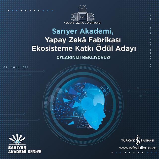 Eğitimde Yapay Zekâ Fabrikası Ödülüne Aday Gösterildi