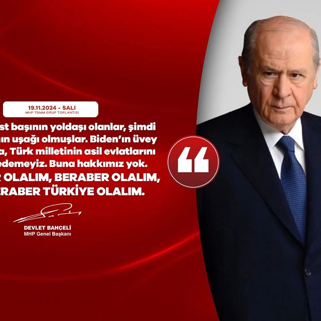 MHP Lideri Devlet Bahçeli'den Gündeme İlişkin Değerlendirmeler