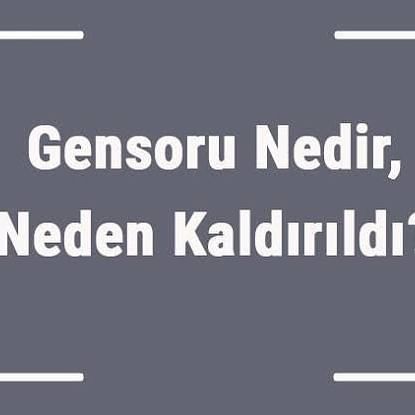 2017'de Gensoru Uygulamasının Son Verilmesi: Türkiye'de Siyasette Yeni Bir Dönem