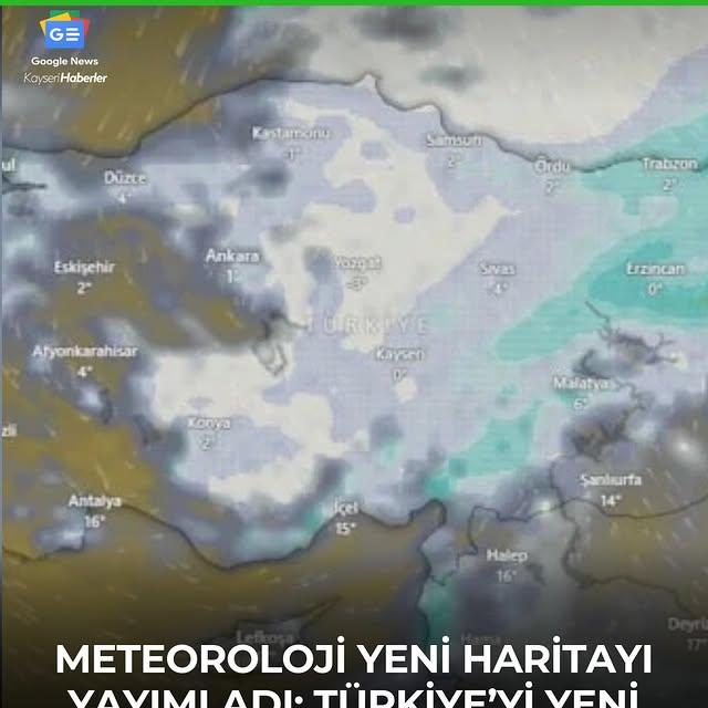 Meteoroloji Türkiye'yi Uyarıyor: Yeni Haftada Geniş Kapsamlı Kar Yağışı Bekleniyor