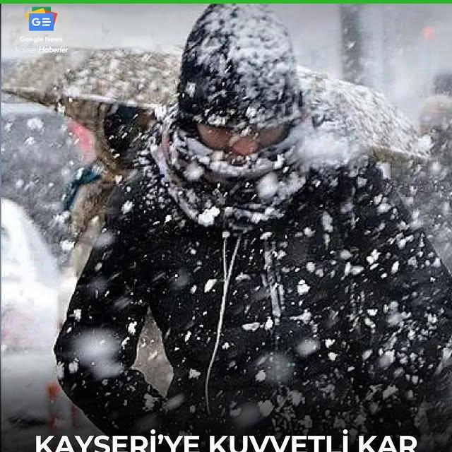 Kayseri'ye Kuvvetli Kar Yağışı Uyarısı: Tedbir Alınmalı!