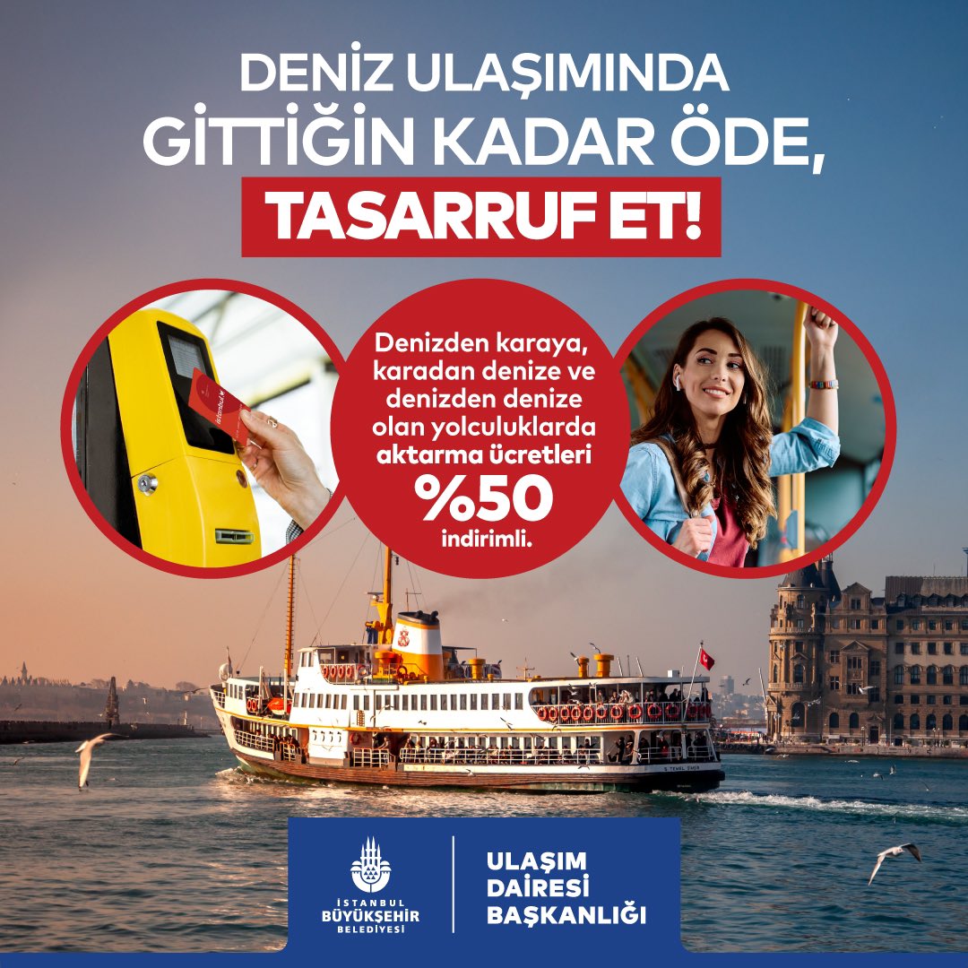 İstanbul Büyükşehir Belediyesi Deniz Ulaşımında Yeni Bir Dönemi Başlatıyor