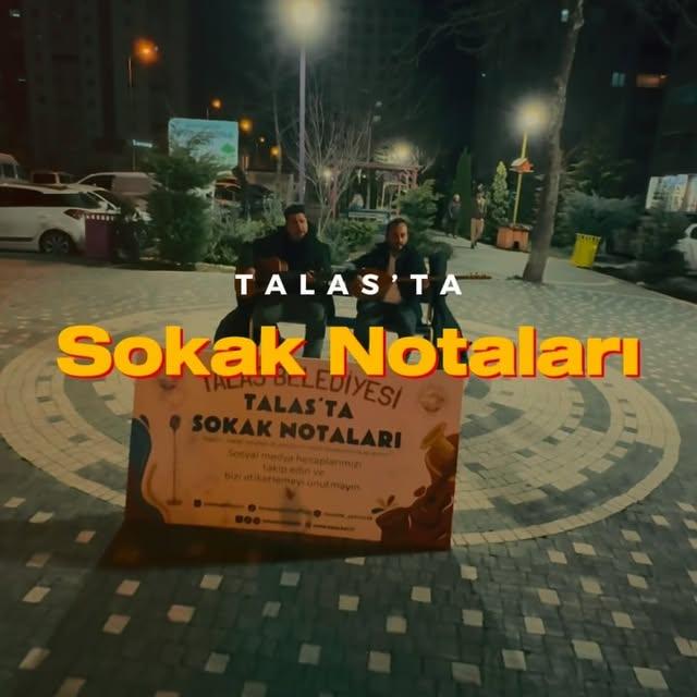 Talas'ta Sokak Notları Projesiyle Sanat Sokağa Taşınıyor