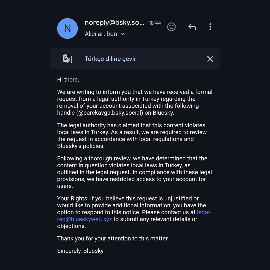 Bluesky'ye Erişim Engeli: Kullanıcı Hesapları Kısıtlandı