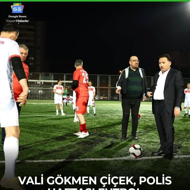 Kayseri'de Polis Haftası Futbol Turnuvası Düzenlendi
